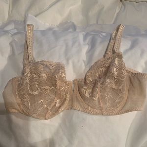 Simone Perele Bra 32DDD light pink/peach color